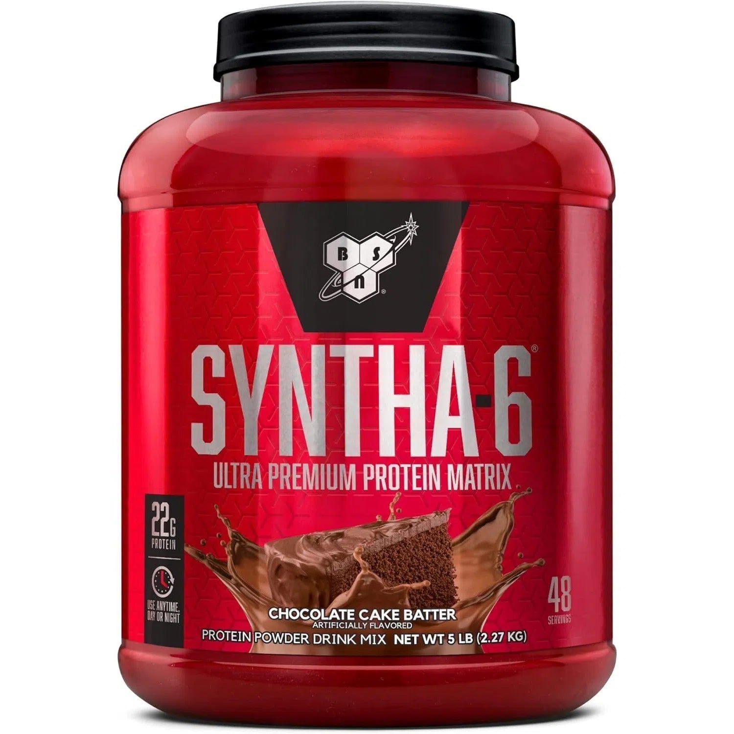 BSN Syntha-6 Protein Powder - Premium Whey Protein Blend for Muscle Recovery & Growth - Ideal for Post-Workout, Meal Replacement & Fitness Enthusiasts