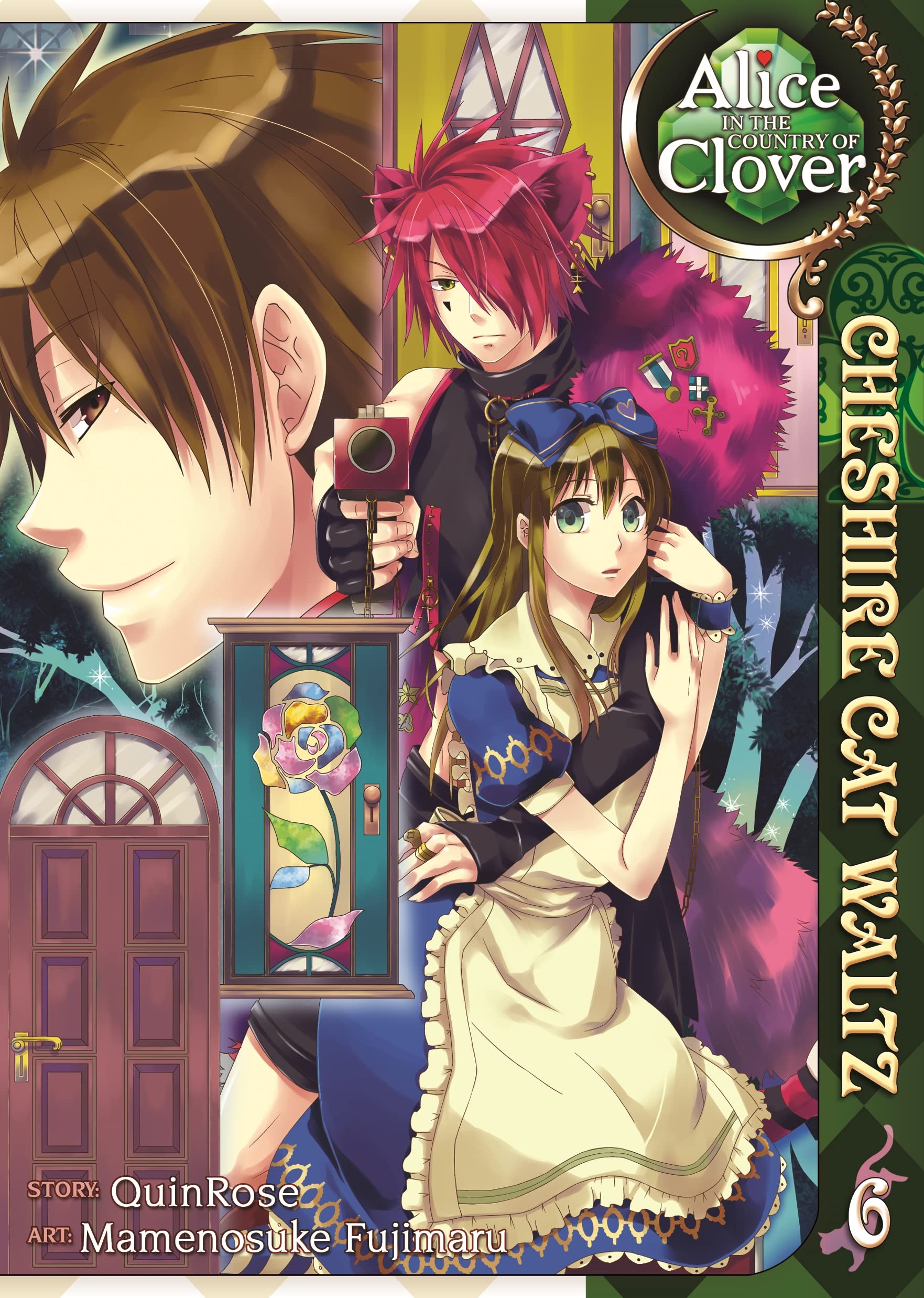Alice in the Country of Clover: Cheshire Cat Waltz Vol. 6 Manga - Fantasy Romance Adventure Series for Teens & Adults - Perfect for Anime Fans & Book Collectors - Great Gift for Birthday & Holidays