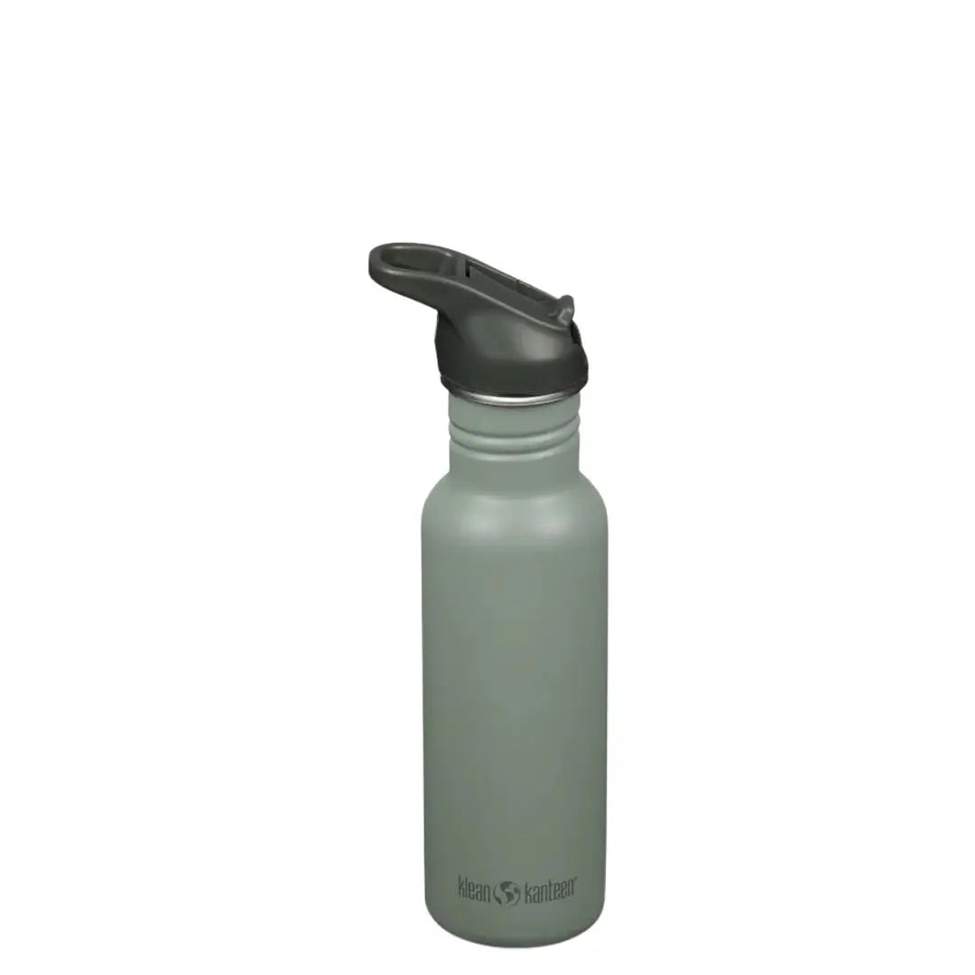 Klean Kanteen Classic Flip Cap Stainless Steel Water Bottle 18oz (532ml) - BPA Free, Leak Proof, Eco Friendly Reusable Water Bottle for Hiking, Gym, Office & Outdoor Activities