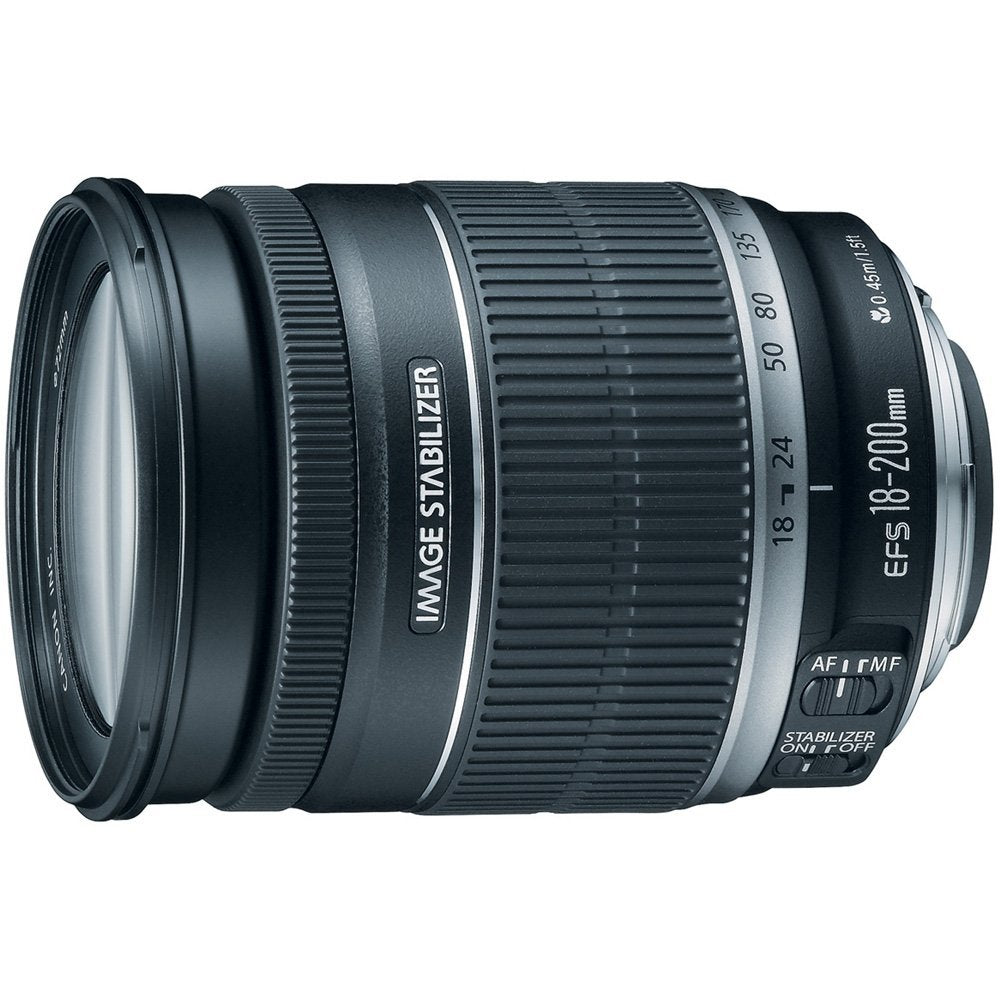 Canon EOS 80D DSLR Camera with 18-200mm IS Lens & EF 50mm f/1.8 STM Lens + Filter Kit - Professional Photography for Travel, Portraits & Events