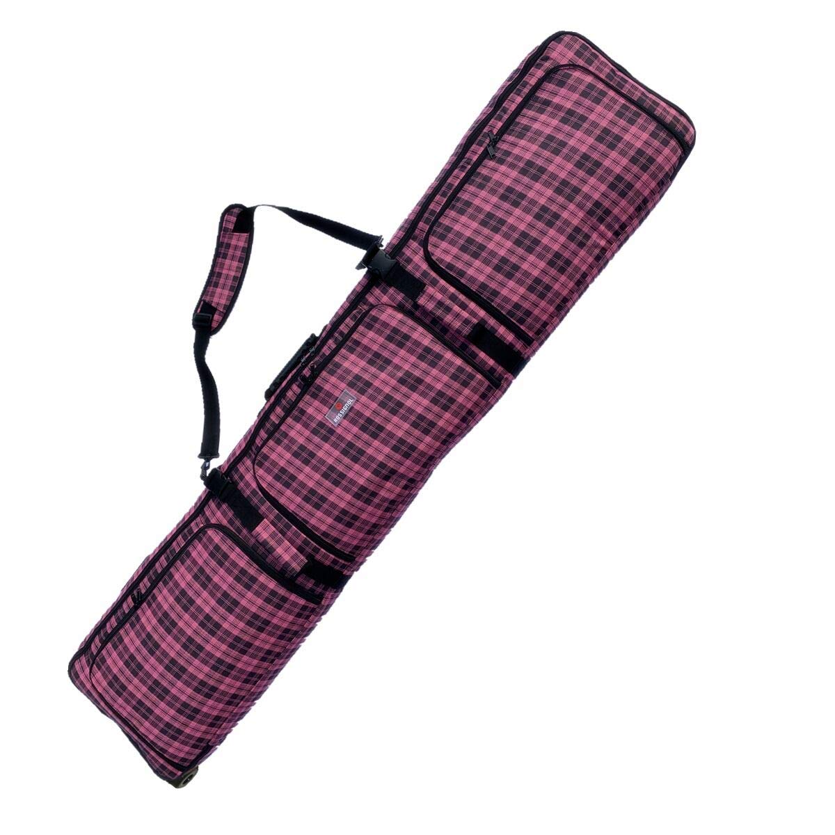 UNISTRENGH Padded Snowboard Travel Bag with Wheels - Waterproof Snowboard Carrying Case for Air Travel - Perfect for Ski Trips & Winter Sports Equipment Storage