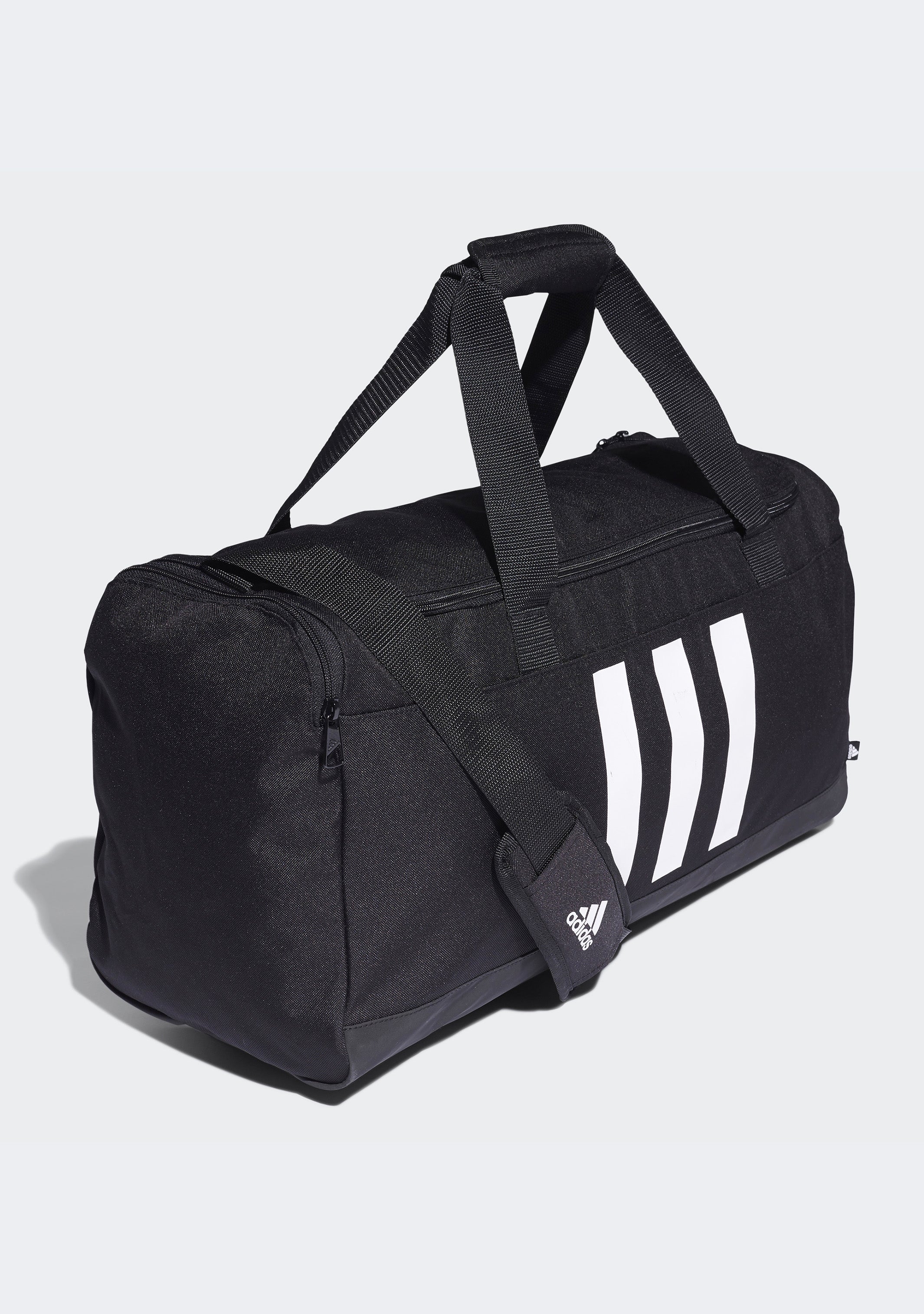 Adidas Essentials 3 Stripes Duffel Bag Medium 39L - Gym, Travel & Sports Gear Storage Bag for Men & Women - Perfect for Workouts, Weekend Trips & Sports Equipment