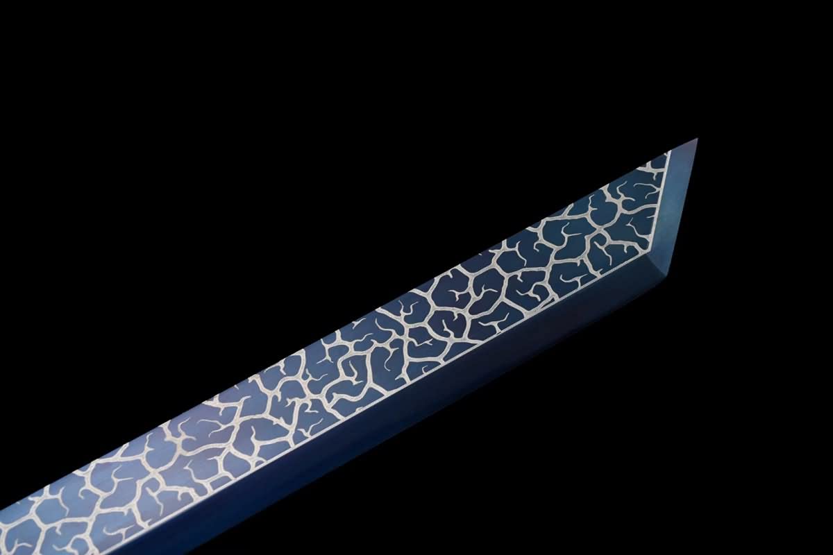 Battle Ready Dragon Tang Dao Sword - Forged High Carbon Steel Full Tang Blade | Chinese Martial Arts Weapon for Training, Display & Collection