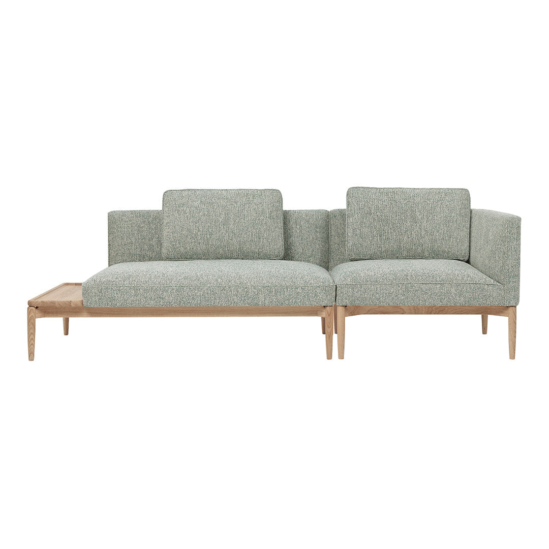 E331 Embrace Modular Sofa with Left Side Table - 58.3