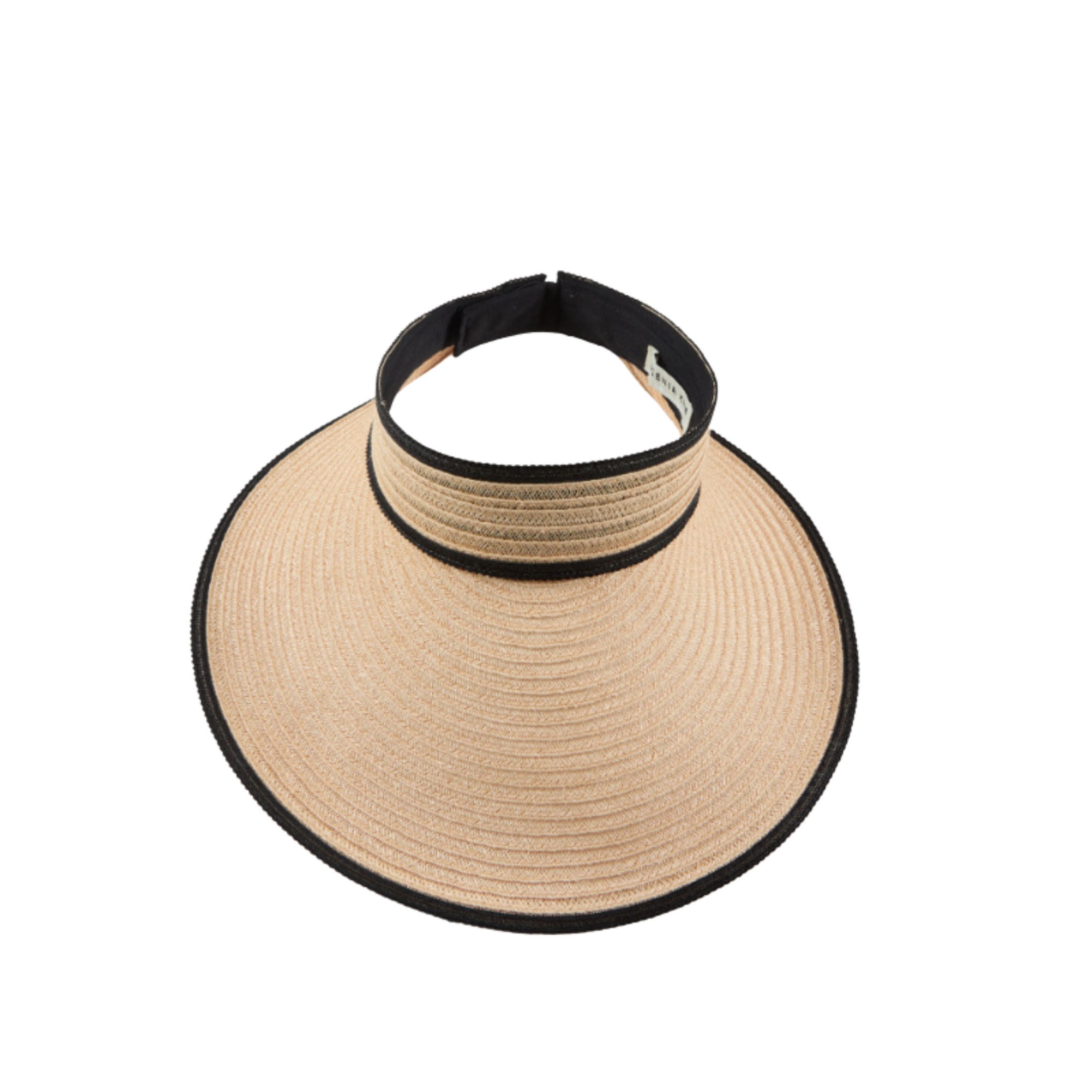 Trixie Packable Hemp Visor Hat - Adjustable Sun Hat for Women & Men - Lightweight Travel Hat for Beach, Hiking, Golf & Outdoor Activities