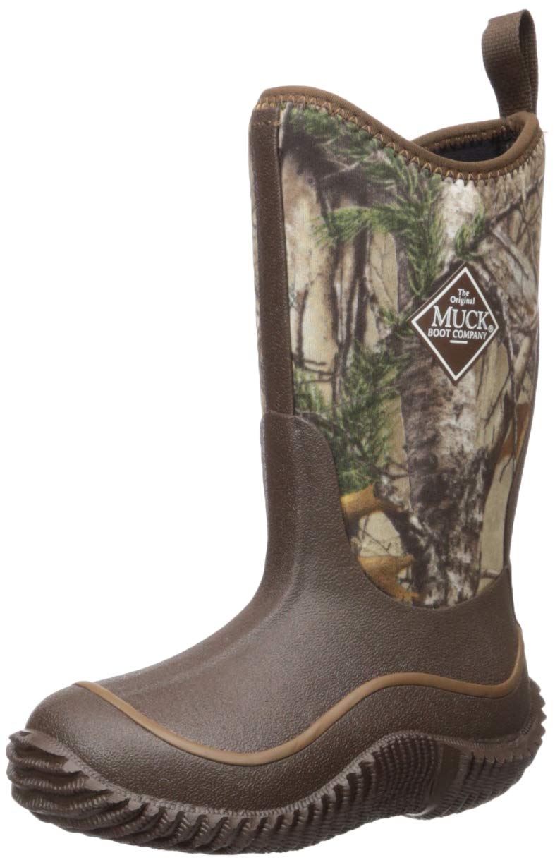 Muck Boot Kid's Hale Hot Leaf Boot - Waterproof Winter Snow Boots for Boys & Girls - Outdoor Play, Hiking, and Cold Weather Activities
