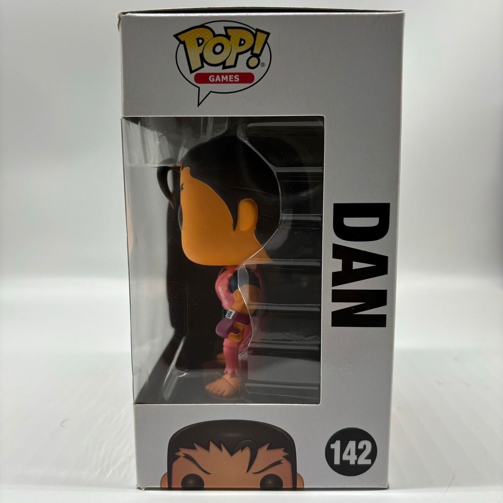 Dan Street Fighter #142 Funko Pop Vinyl Figure - Collectible Action Toy for Gamers & Anime Fans | Perfect for Display, Gifts & Gaming Room Decor