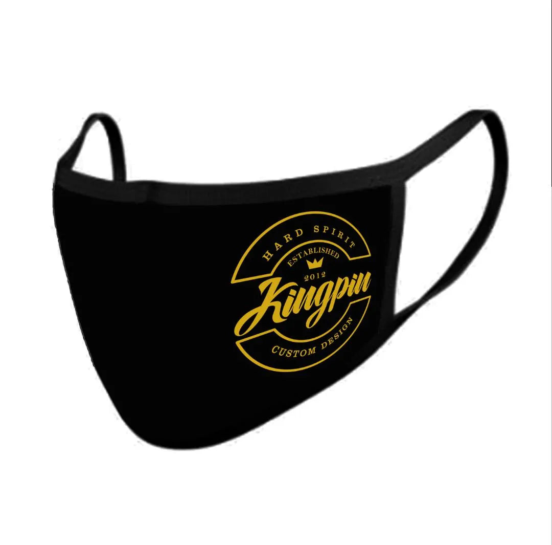 Kingpin 3-Layer Face Mask - Breathable & Comfortable Protection for Daily Use, Work, and Travel