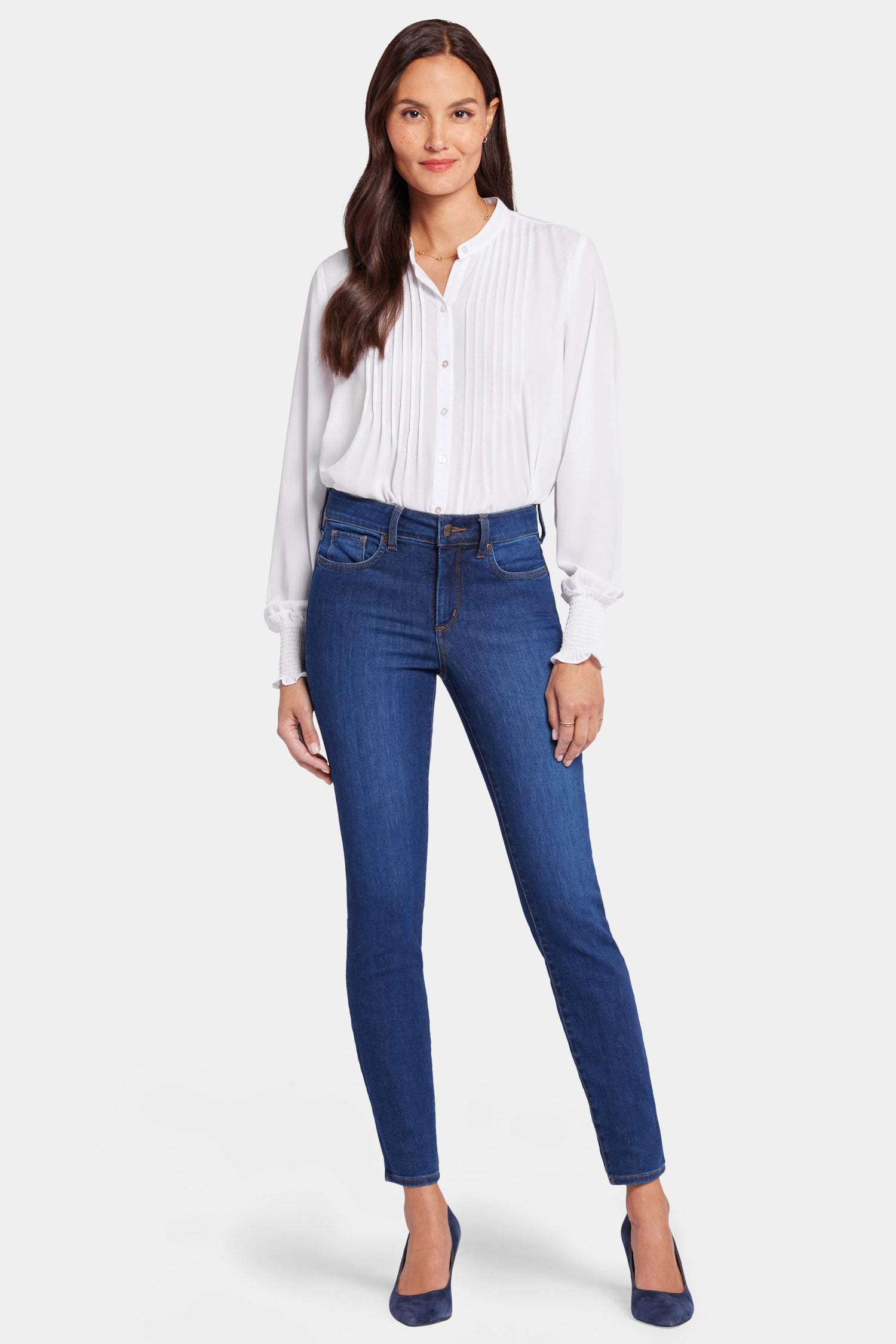 Ami Skinny Jeans for Petite Women - High Waist Stretch Denim Pants | Perfect for Casual Wear, Office Outfits & Night Out