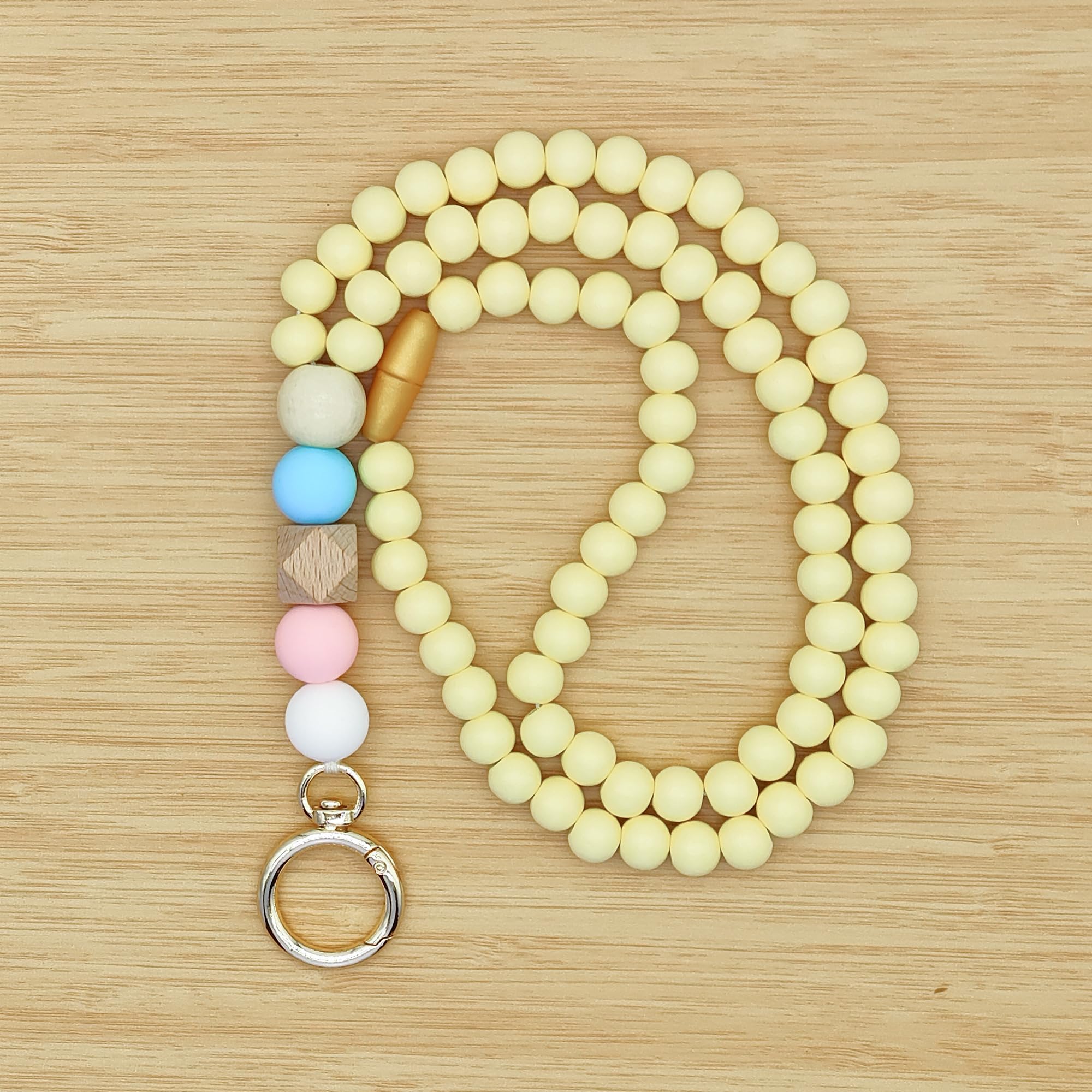 Boho Beaded Breakaway Lanyard for ID Badges & Keys - Teacher & Office Use