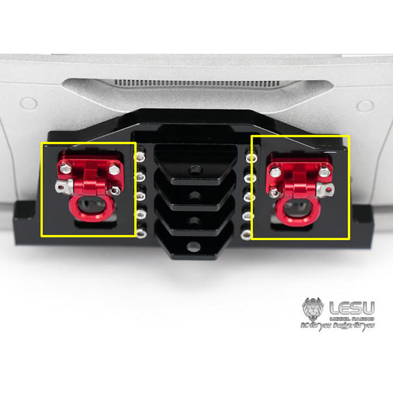 LESU Spare Tire Cabin Wire Rack Scissor Jack & AC Metal Winch DIY Parts for Tamiya 1/14 RC Tractor Truck Model - Perfect for Off-Road Adventures & DIY Enthusiasts