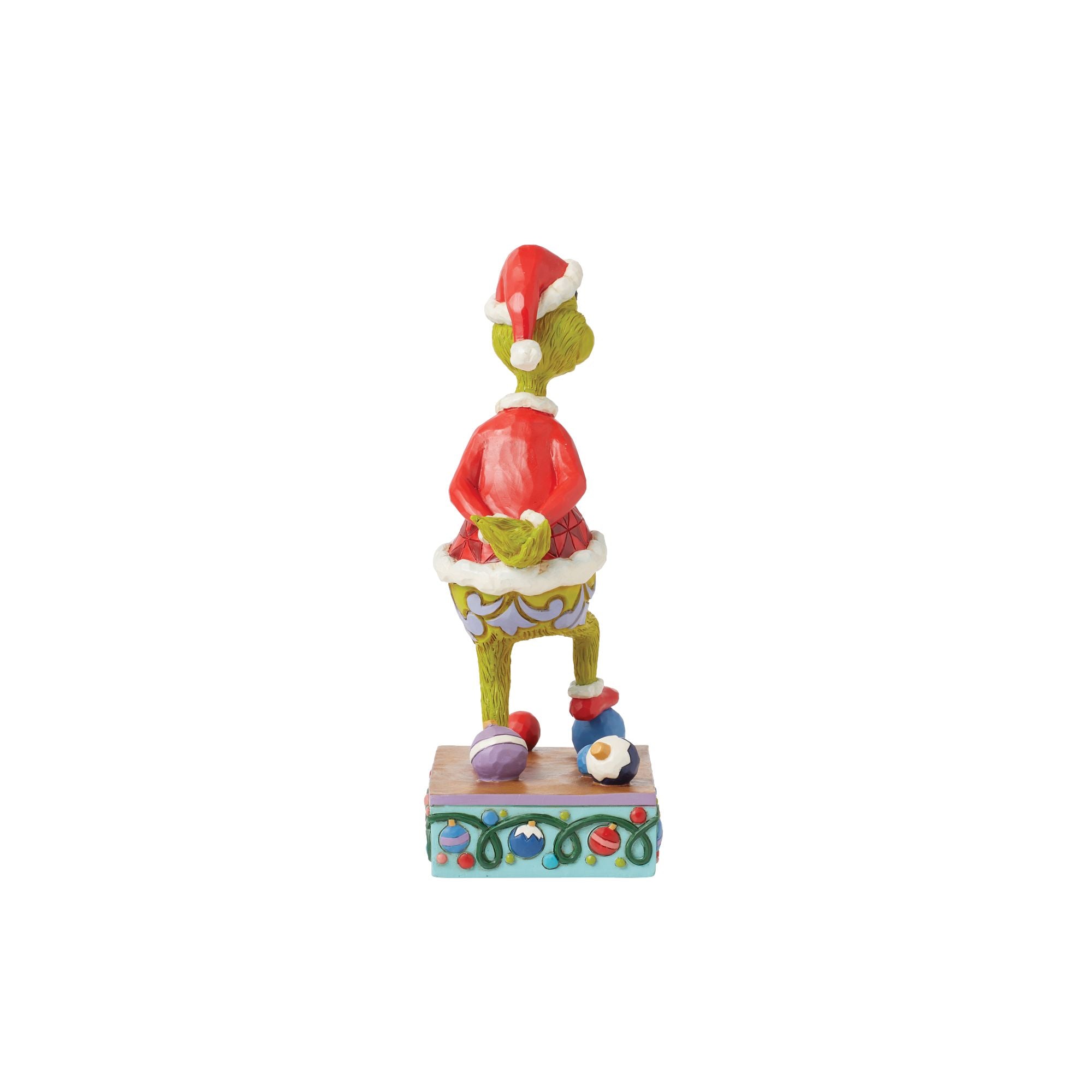 Grinch Stepping on Christmas Ornaments - Fun Holiday Decoration for Home, Party & Festive Decor