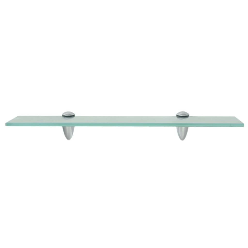 Clear Glass Floating Wall Shelves - 19.7