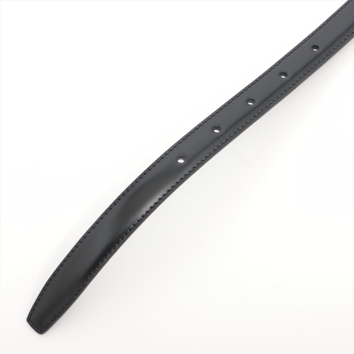 Celine Small Triomphe 75cm Black Leather Belt for Women | Luxury Designer Waist Belt | Perfect for Office, Party & Everyday Outfits