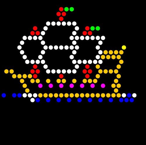 Lite Brite Refill Templates - 10 Sheets (7x7) for Lite Brite Cube, Flat-Screen & Four Share | Creative Light Pegboard Art for Kids | Perfect for Birthday Gifts, Classroom Activities & Sensory Play