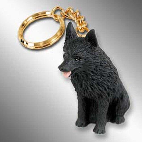 Schipperke Tiny Ones Dog Keychains (2.5 Inch) - Cute Pet Lover Gifts for Dog Owners, Perfect for Keyrings, Bags & Backpacks - Ideal for Dog Walking, Travel & Everyday Use