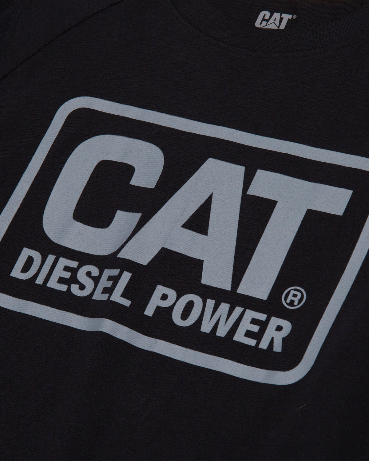 Men's Cat Diesel Power Long Sleeve T-Shirt - Comfortable Casual Wear for Everyday Outfits & Street Style