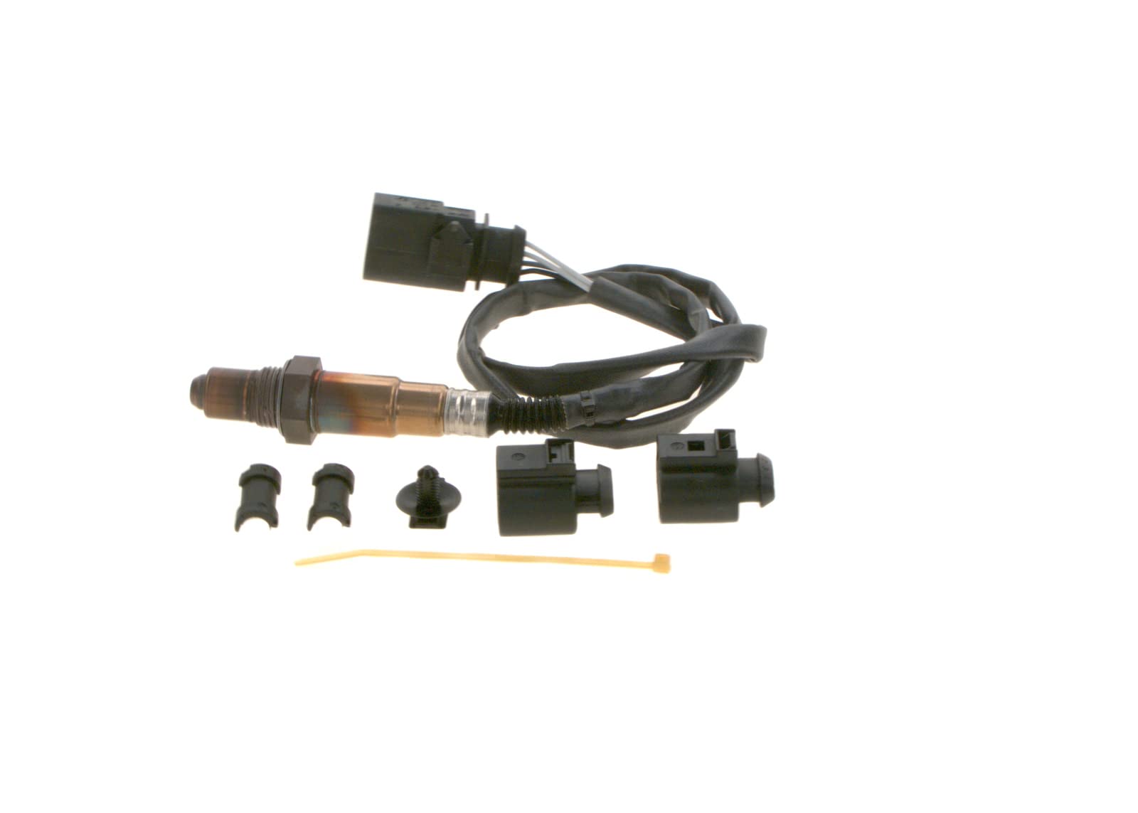 Bosch Oxygen Sensor for Audi Porsche Skoda VW 1.4-5.2L Engine (2003-2015 Models) - 750mm Length - Improve Fuel Efficiency & Reduce Emissions - Perfect for City Driving & Highway Commutes