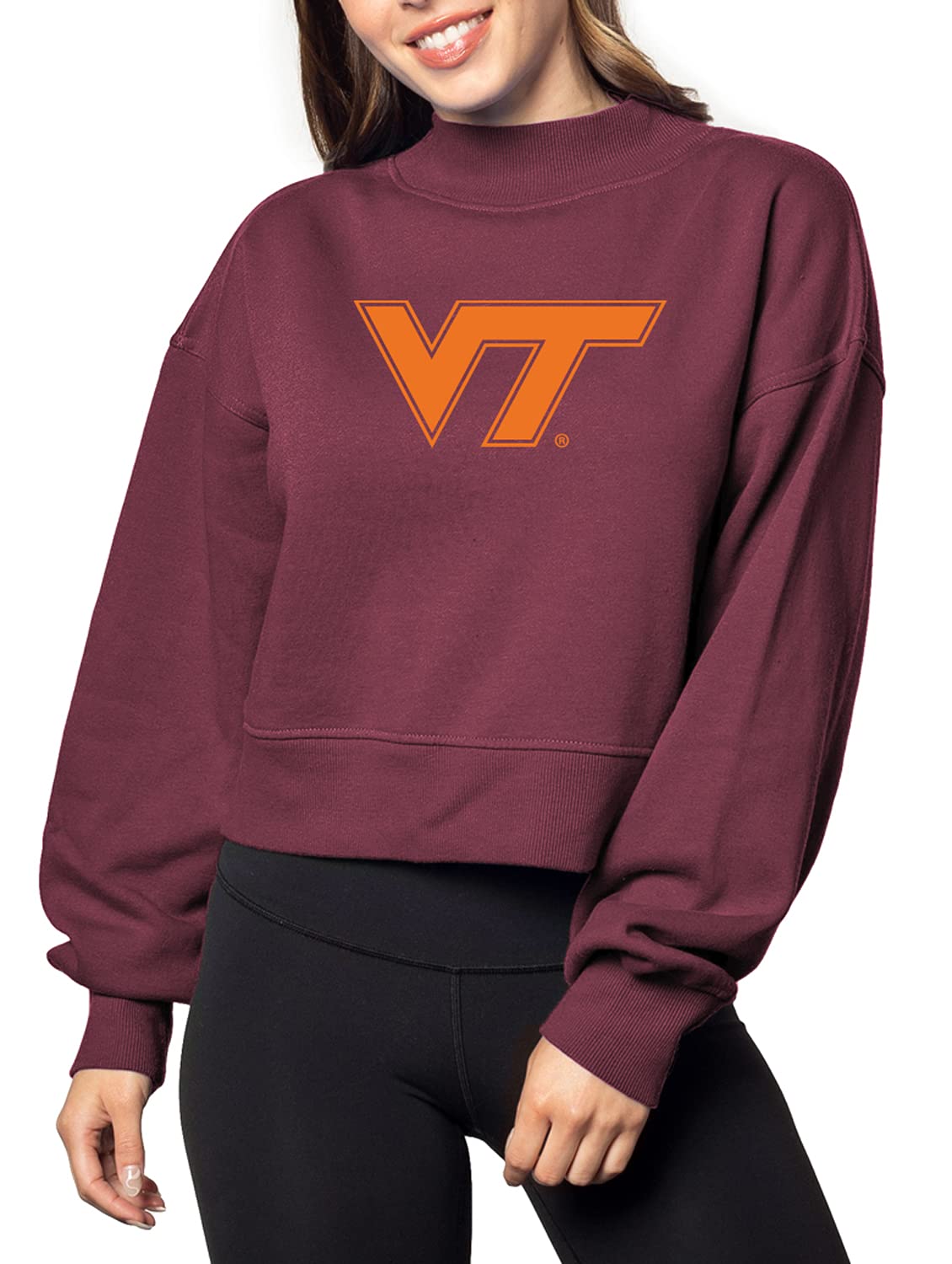 Chicka-D Women's Haily Sweatshirt - Cozy Fleece Pullover for Casual Wear, Loungewear & Fall Fashion | Soft Comfortable Crewneck Sweatshirt for Women