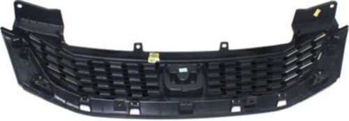 CPP Black Grille Assembly Replacement for 2013-2015 Honda Accord Sedan - HO1200217 - Upgrade Your Car's Front Look for a Sporty & Stylish Appearance