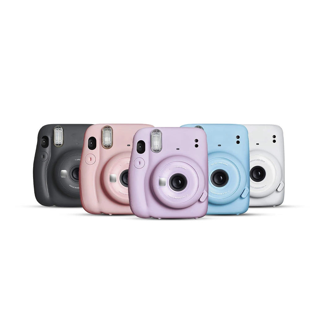 FUJIFILM Instax Mini 11 Instant Camera - Pink | Portable Instant Film Camera for Travel, Parties & Selfies | Includes Film & Accessories | Perfect for Gifts, Memories & Creative Photography