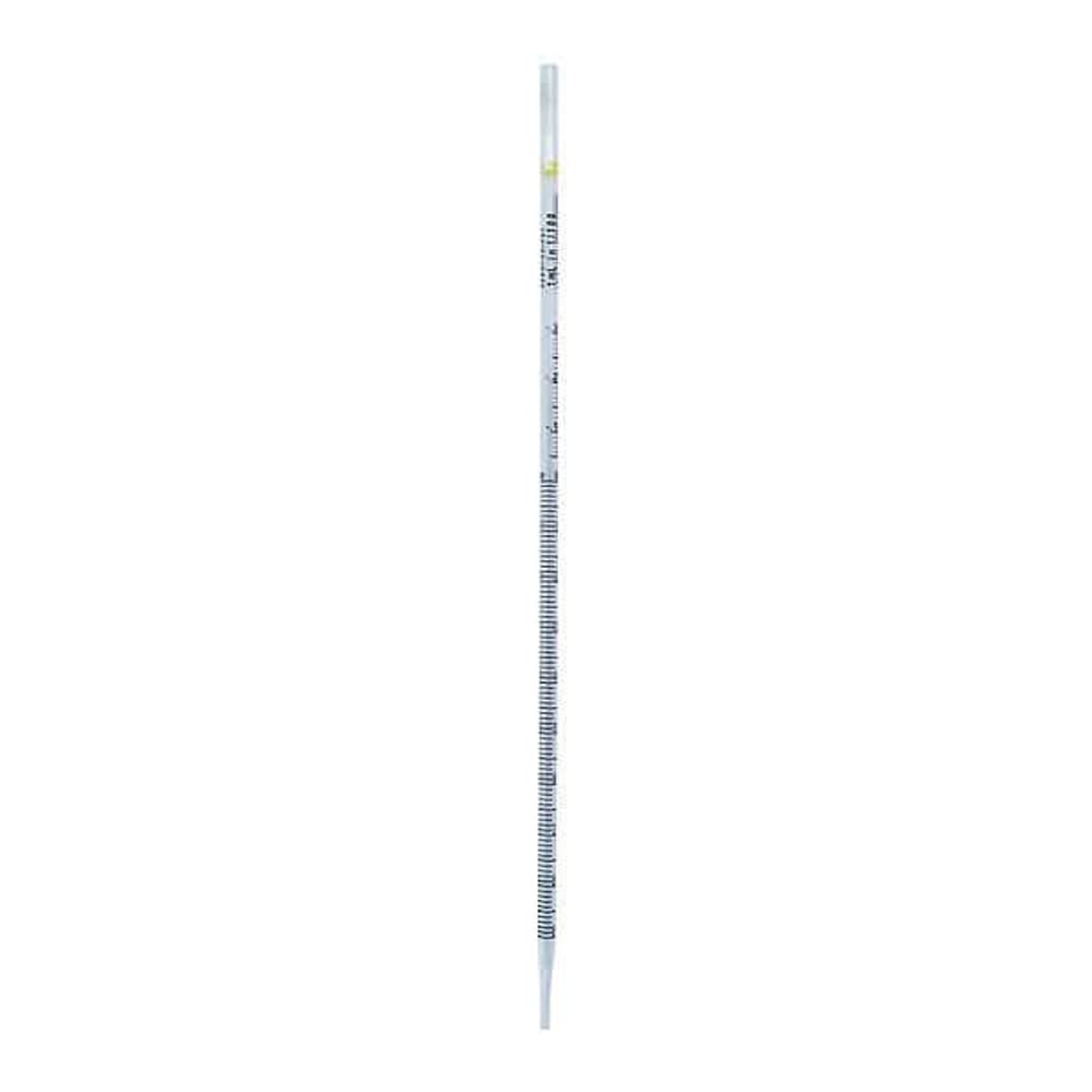 Argos PB01 1mL Disposable Plastic Serological Pipettes - Yellow, Sterile, Bulk Pack of 1000 for Lab, Research & Medical Use
