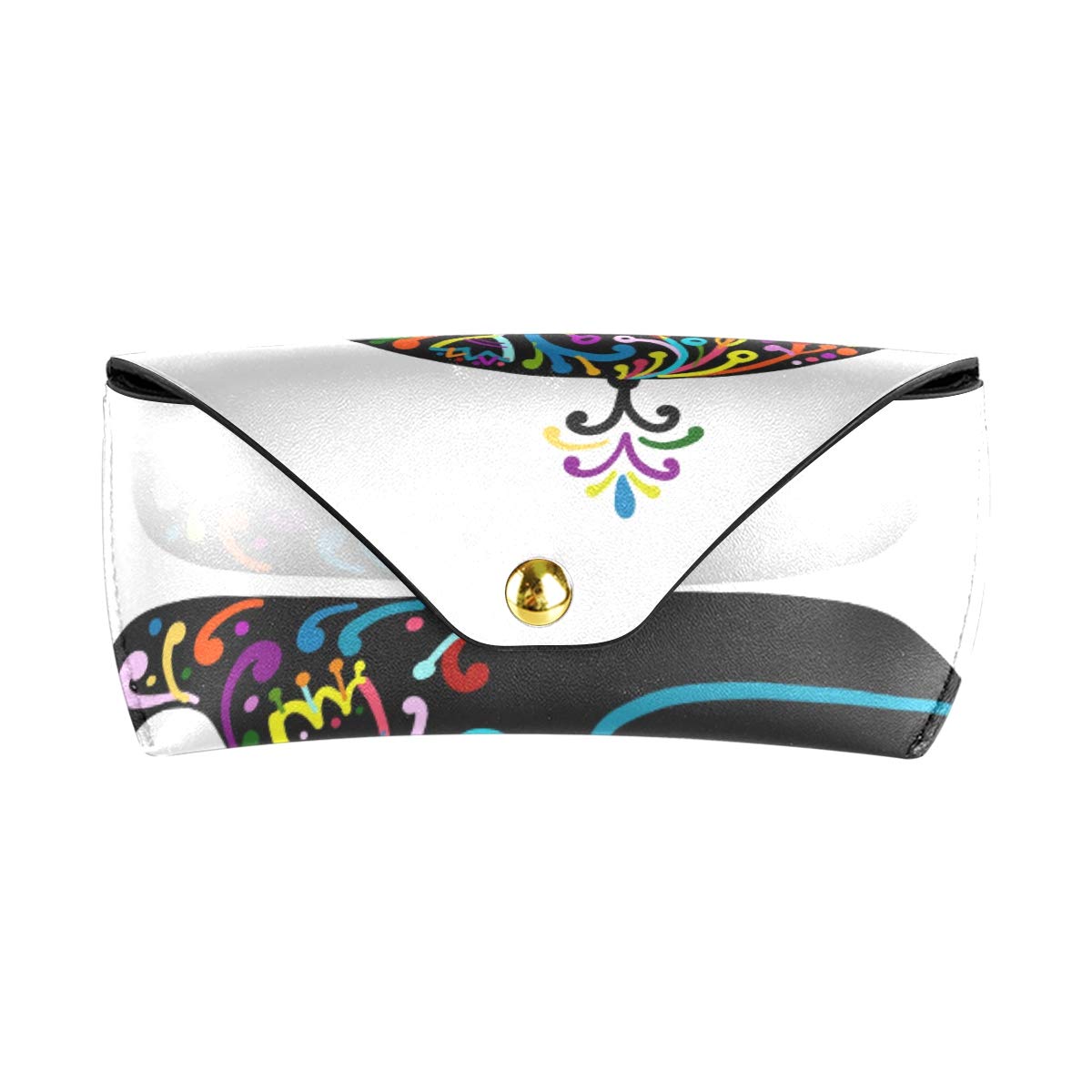 Whale Print Sunglasses Case - Ultra Light Microfiber Leather Glasses Pouch with Soft Flannelette Lining | Travel, Beach & Outdoor Accessories for Men & Women
