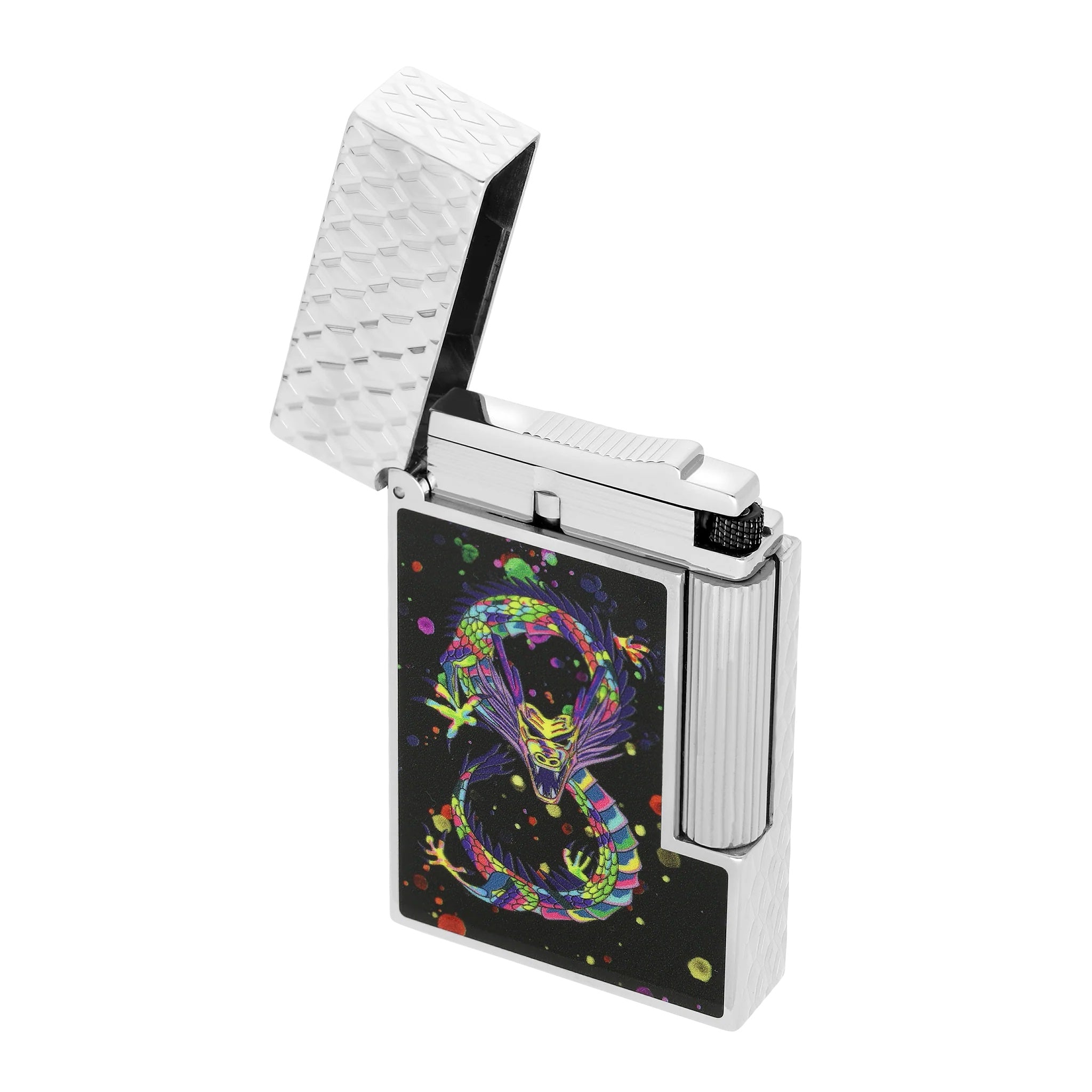 ST Dupont Line 2 Year of the Dragon Black Luxury Lighter - Premium Collectible Gift for Men, Business Gifts & Special Occasions