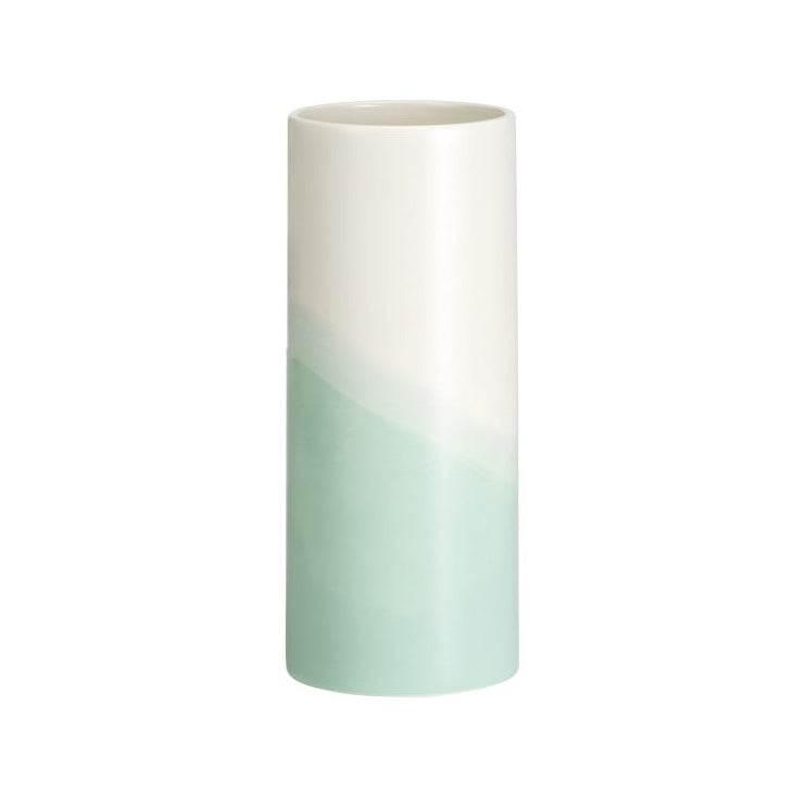 Elegant Herringbone Pattern Glass Vase - Modern Home Decor for Flowers, Centerpiece, Wedding & Living Room Decorations