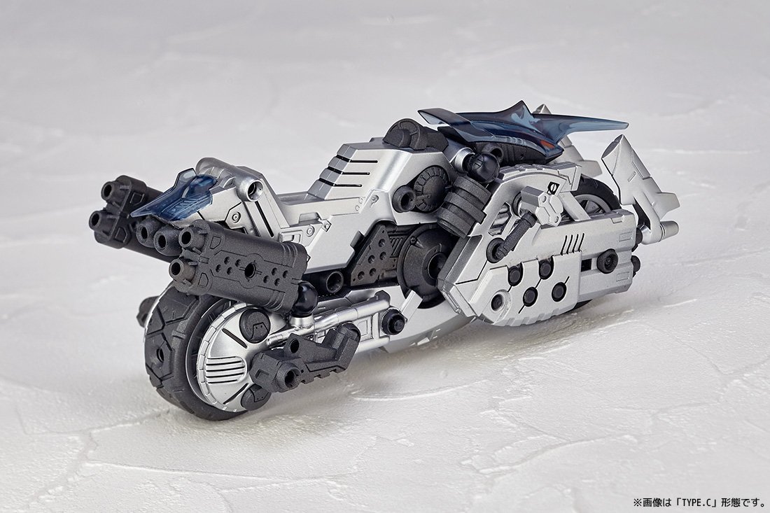 Kaiyodo Assembleborg Nexus 002 Barrels Speeder Collectible Action Figure - Perfect for Anime Fans & Model Kit Enthusiasts - Display, Play or Gift for Special Occasions