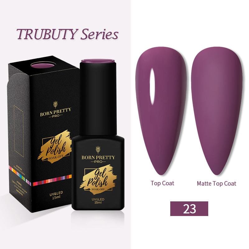 Trubuty Series Gel Polish 15ml - Long Lasting Nail Polish Kit for Salon & Home Manicure - Perfect for Nail Art, DIY Nails, and Professional Use