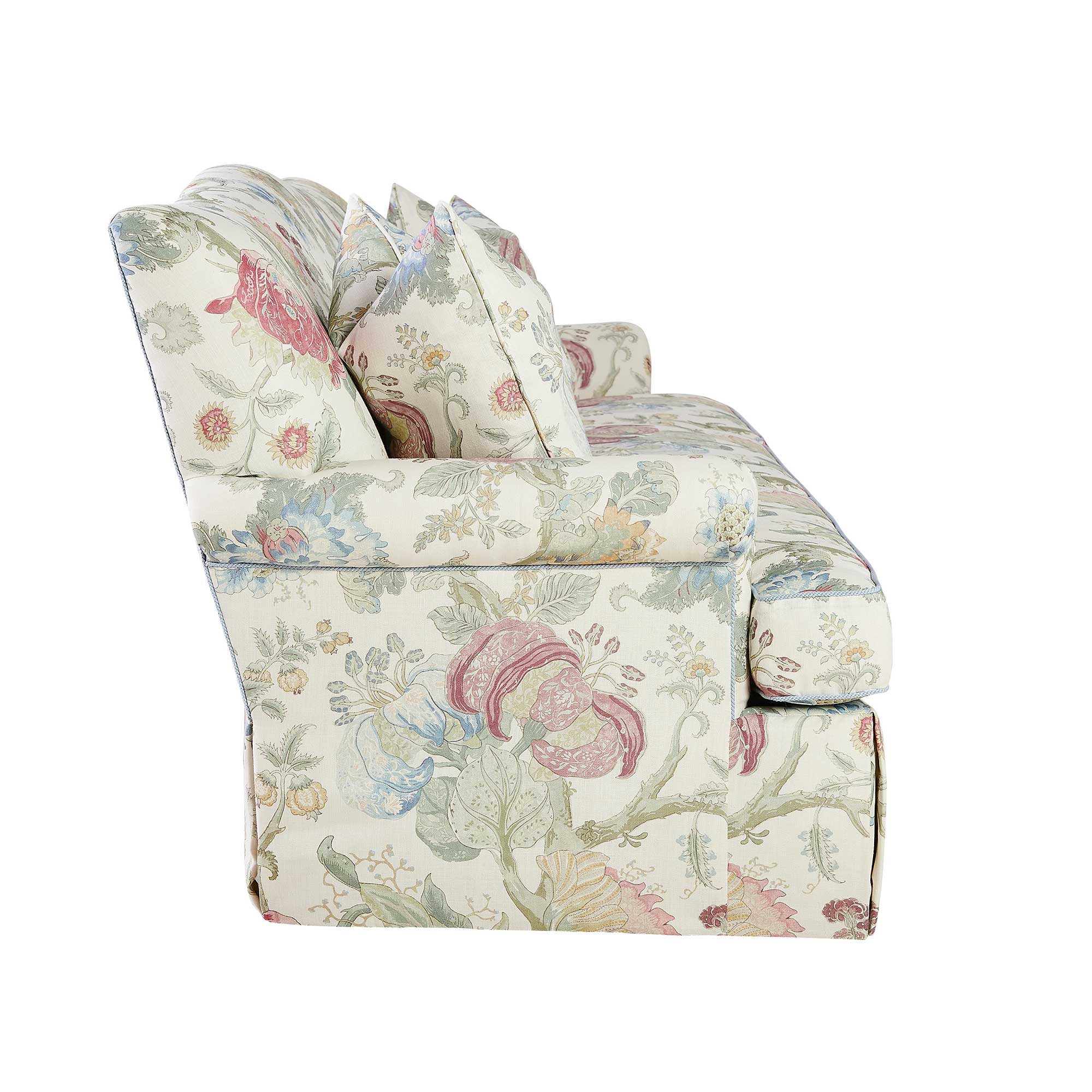 Amelia Dressmaker Sofa - Upholstered Sewing Chair with Adjustable Height & Swivel Base - Perfect for Tailors, Seamstresses & Crafting Enthusiasts - Ideal for Home Studios & Sewing Workshops