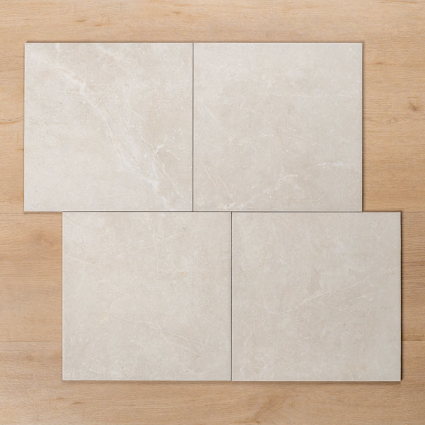 Premium Avalon White Matte P2 Porcelain Tile 12x12 Inch - Perfect for Bathroom, Kitchen & Flooring Renovation