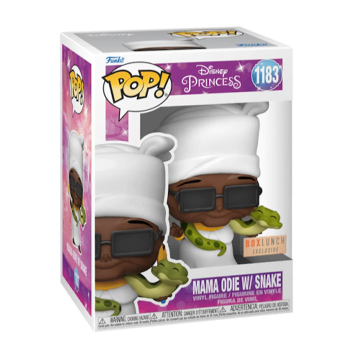 Disney Princess and the Frog Mama Odie with Juju Doll - Box Lunch Exclusive Collectible Figure #1183 | Perfect for Disney Fans, Collectors, and Home Decor