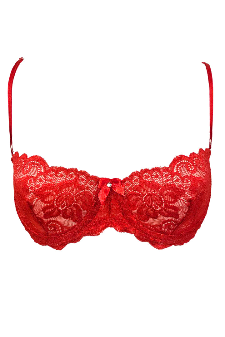 Nicole Demitasse Underwire Bra 2 Pack - Comfortable Lace Lingerie for Women, Plus Size Support, Everyday Wear & Special Occasions
