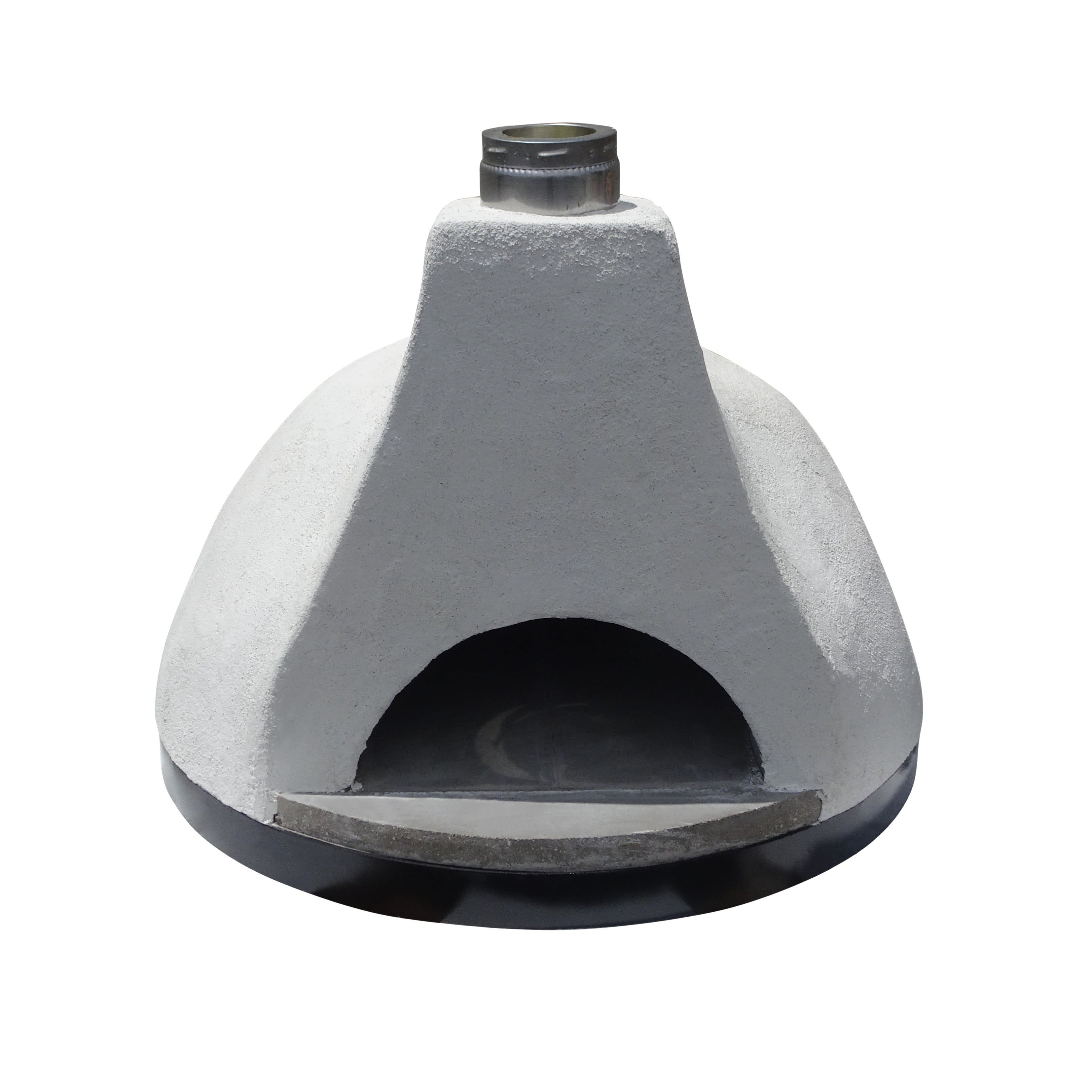 Garzoni Stucco Outdoor Pizza Oven - Fully Assembled Wood Fired Oven for Backyard, Patio & Garden Cooking | Perfect for Italian Pizza, Bread & Roasting