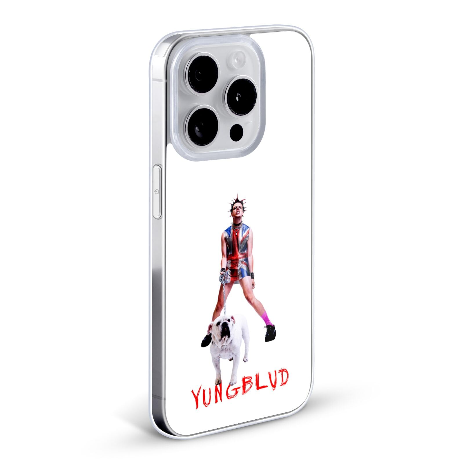 Yungblud Strawberry Lipstick Official Licensed iPhone 11 Pro Case - Soft Gel Protective Cover for Apple iPhone 11 Pro - Perfect for Music Fans, Concerts & Unique Style Expression