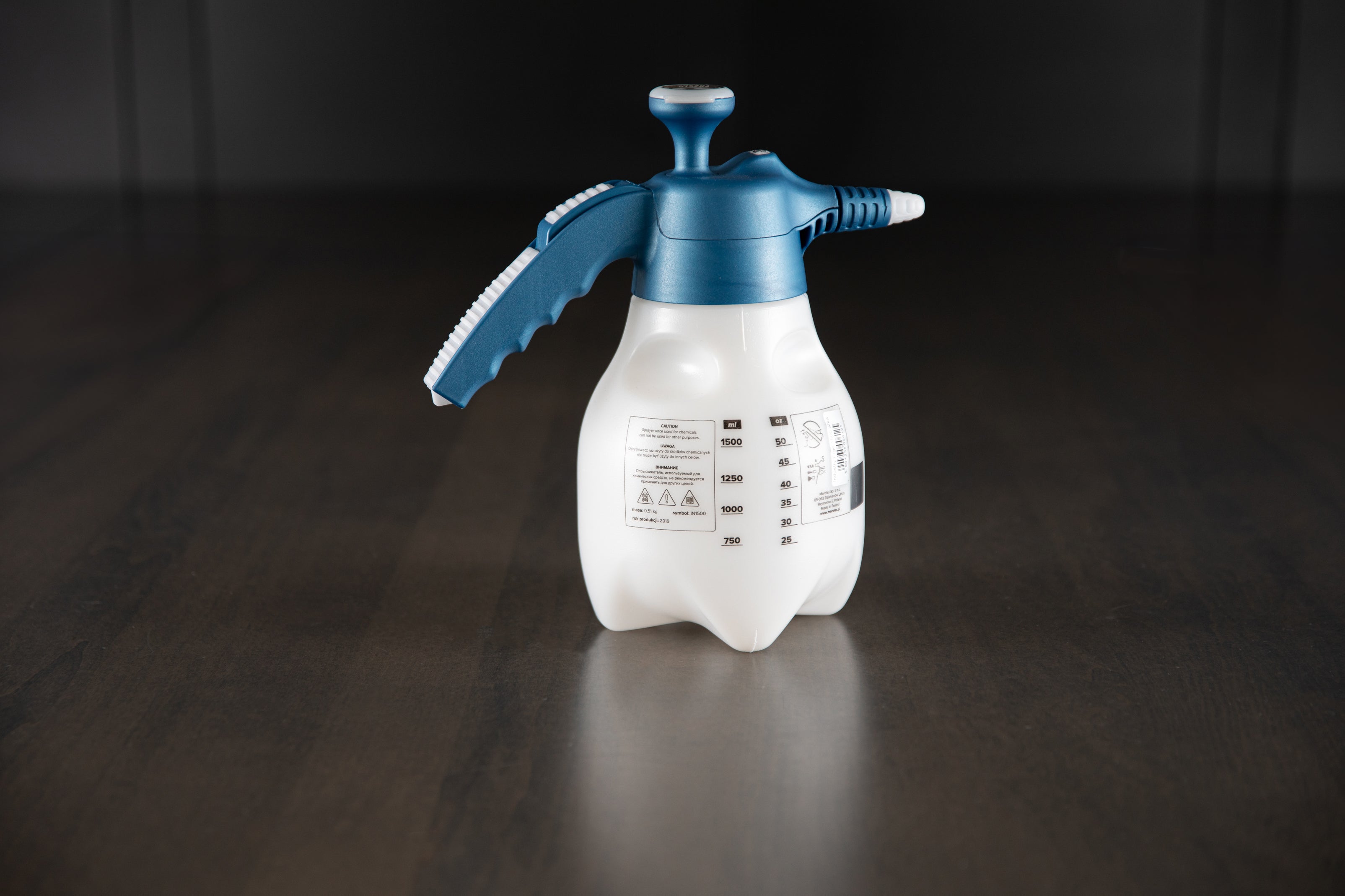 Marolex Ergonomic Industrial Spray Bottle - Heavy Duty Chemical Resistant for Cleaning, Gardening & Automotive Use