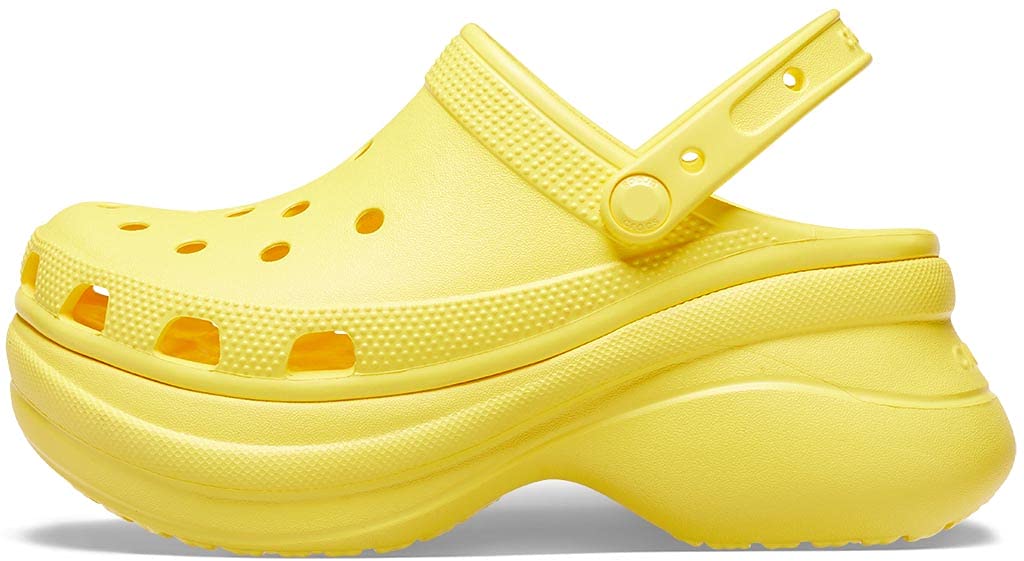 Crocs Women's Classic Bae Platform Clog - Comfortable Slip-On Water Shoes for Women | Perfect for Beach, Pool, Garden & Casual Wear