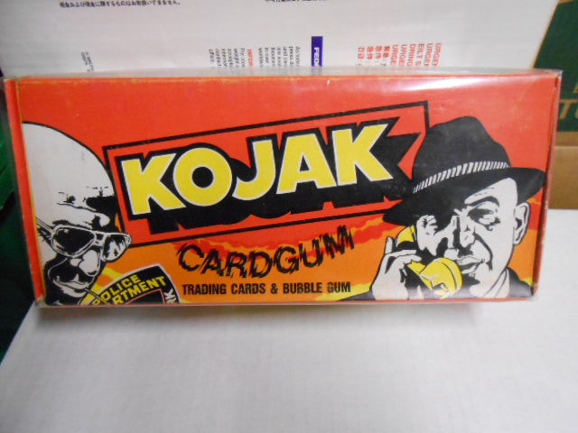Vintage Kojak TV Show Trading Cards - Rare Full Box Set from 1974 | Collectible Memorabilia for Fans & TV Show Enthusiasts | Perfect for Display, Gifts, and Nostalgic Collections