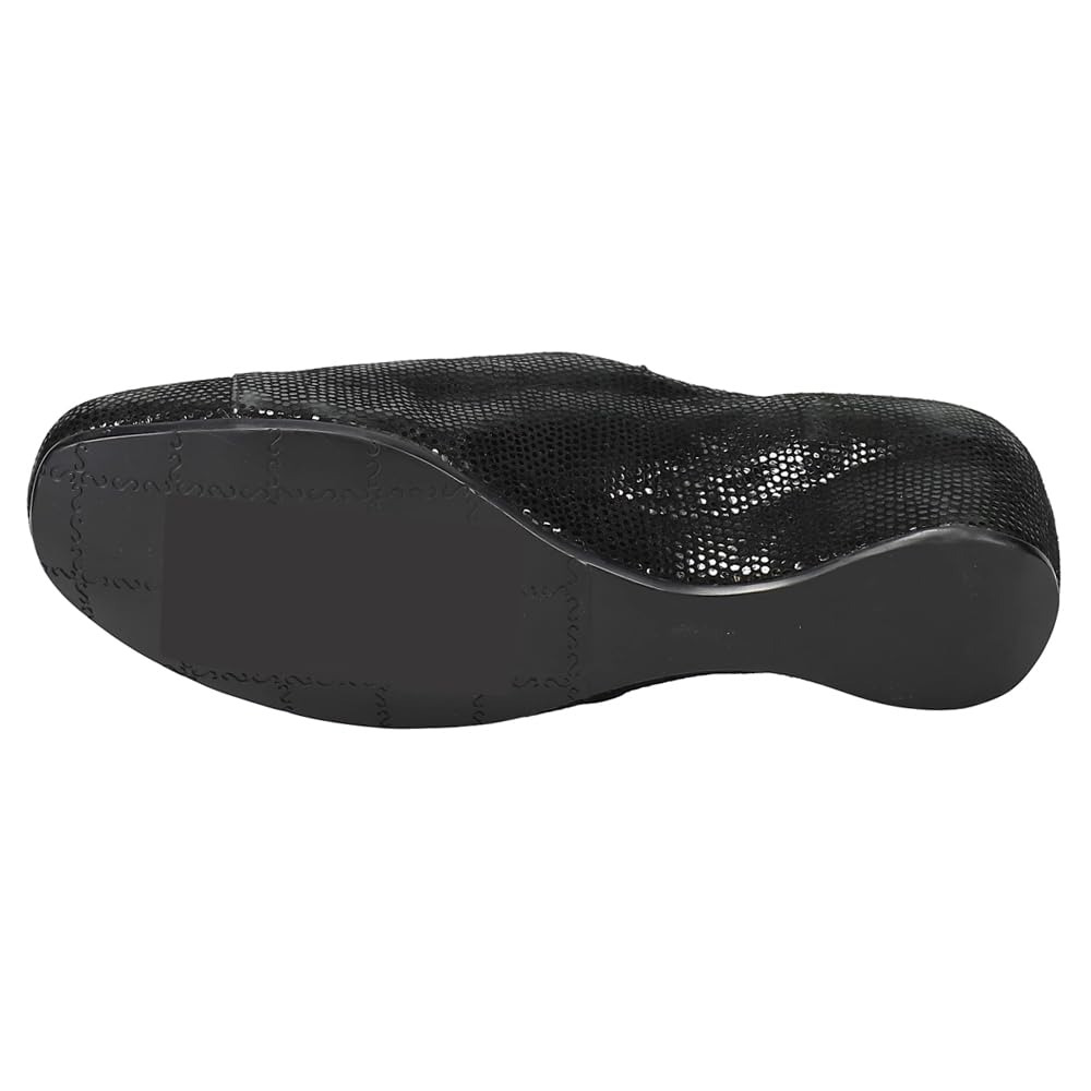 VANELi Women's Maxi Loafers Flats - Comfortable Casual Slip-On Shoes for Women - Black - Perfect for Work, Office, and Everyday Wear