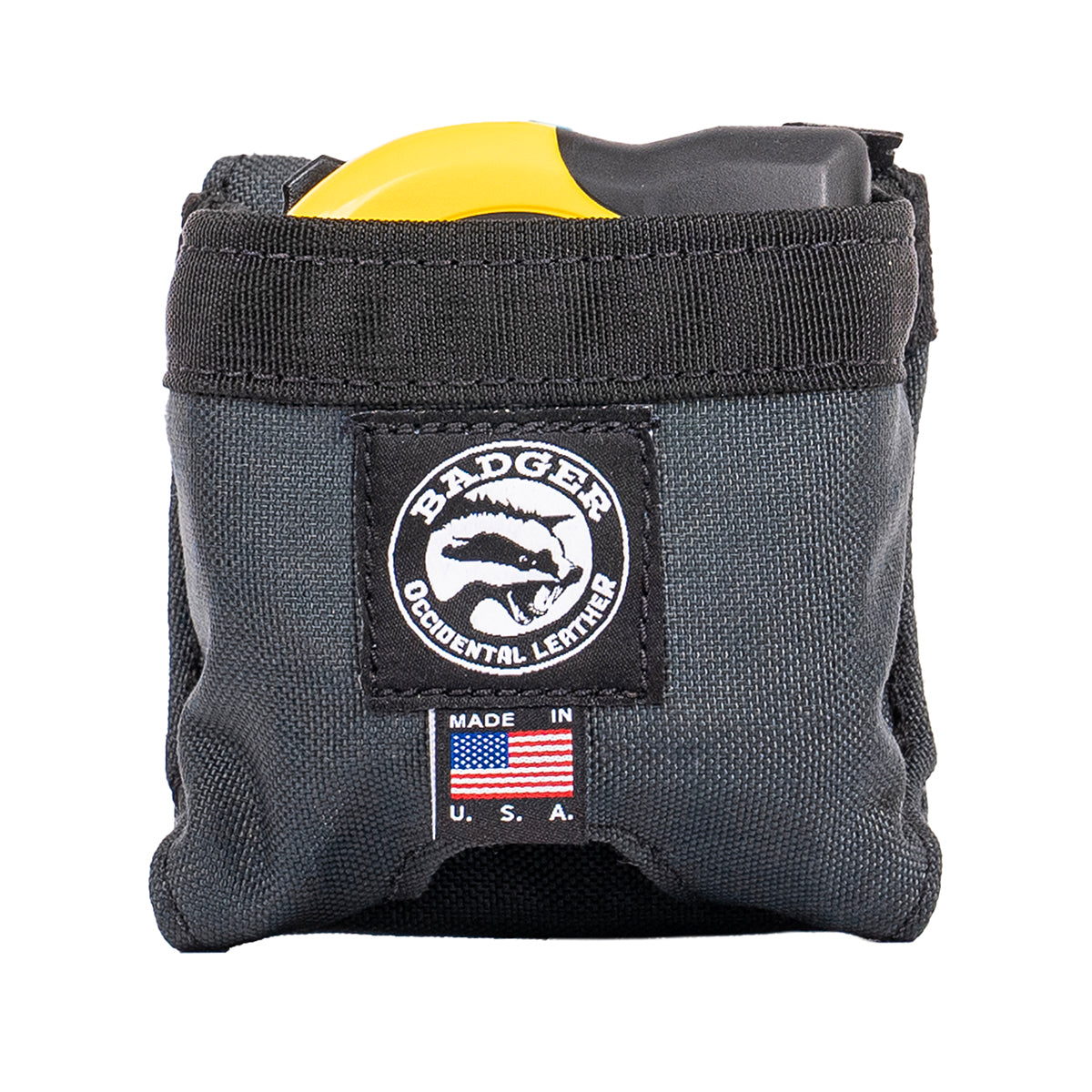Badger Tape Holster - Heavy Duty Utility Belt Clip for Duct Tape, Packing Tape & More - Perfect for Construction, DIY Projects & Home Repairs