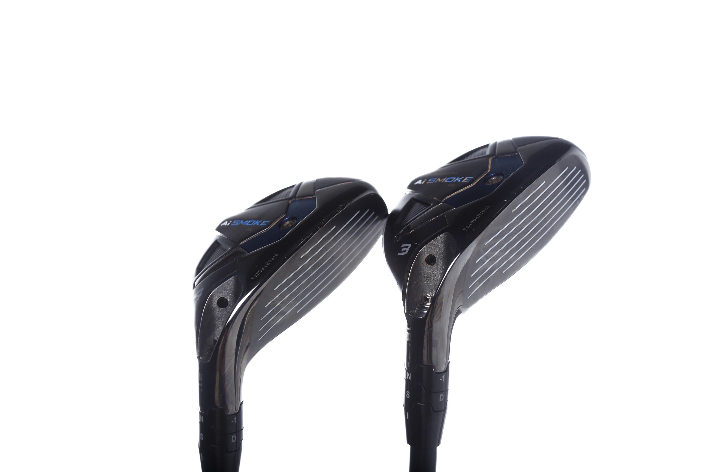 Used Callaway Paradym Ai Smoke HL Hybrid Golf Clubs Set - Right Handed 3H & 4H with Regular Flex Shafts - Perfect for Mid-Handicap Golfers on Fairways & Roughs