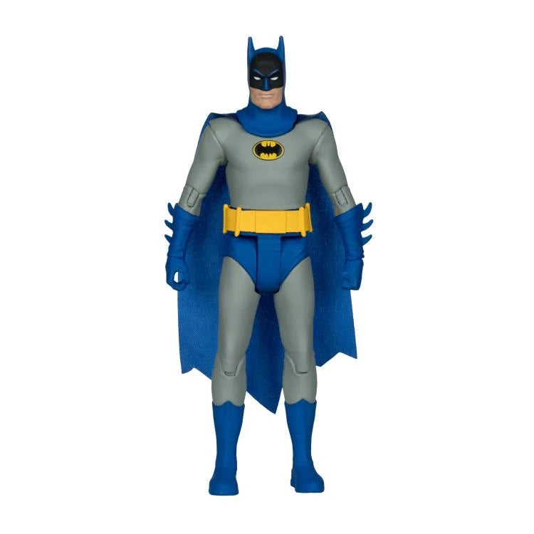 DC Comics Super Friends Retro Batman Action Figure - 6-Inch Collectible Toy for Kids & Adults - Perfect for Display, Gifts, and Superhero Play Scenes