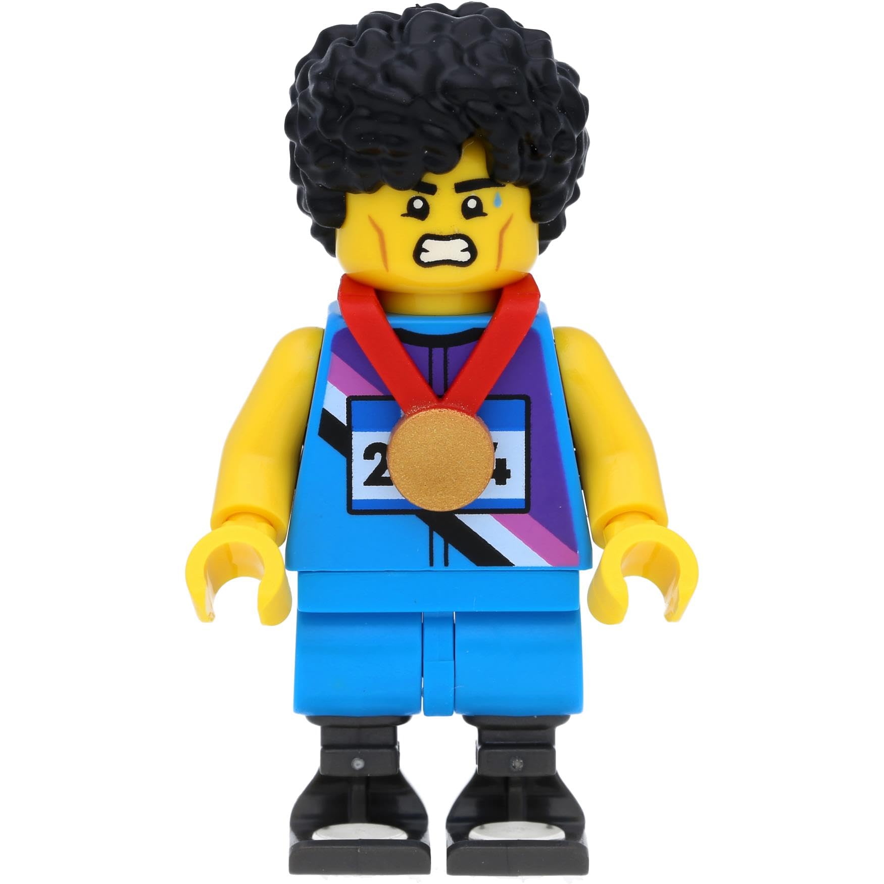 71045 LEGO Minifigures Series 25 Collectible Sprinter Runner Toy Figure - Perfect for LEGO Fans, Collectors & Display Cases