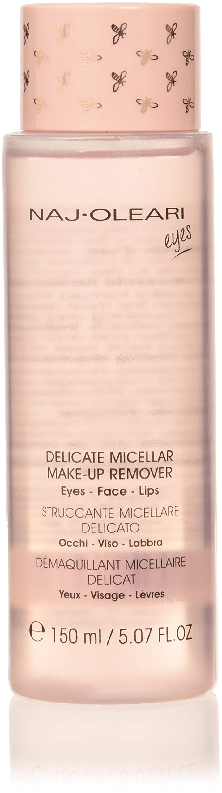 NAJ-OLEARI Micellar Makeup Remover & Facial Cleanser - Gentle Makeup Remover for All Skin Types, 150ml | Perfect for Daily Makeup Removal & Skincare Routine