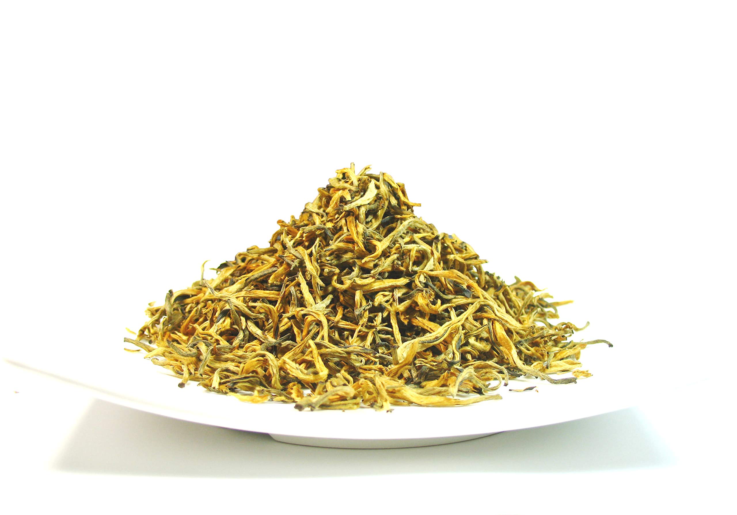 Premium Yunnan Gold Black Tea - Full-Bodied Strong Breakfast Tea - 1 LB Loose Leaf Black Tea for Morning Energy & Afternoon Relaxation - Perfect for Tea Lovers & Gourmet Gifts