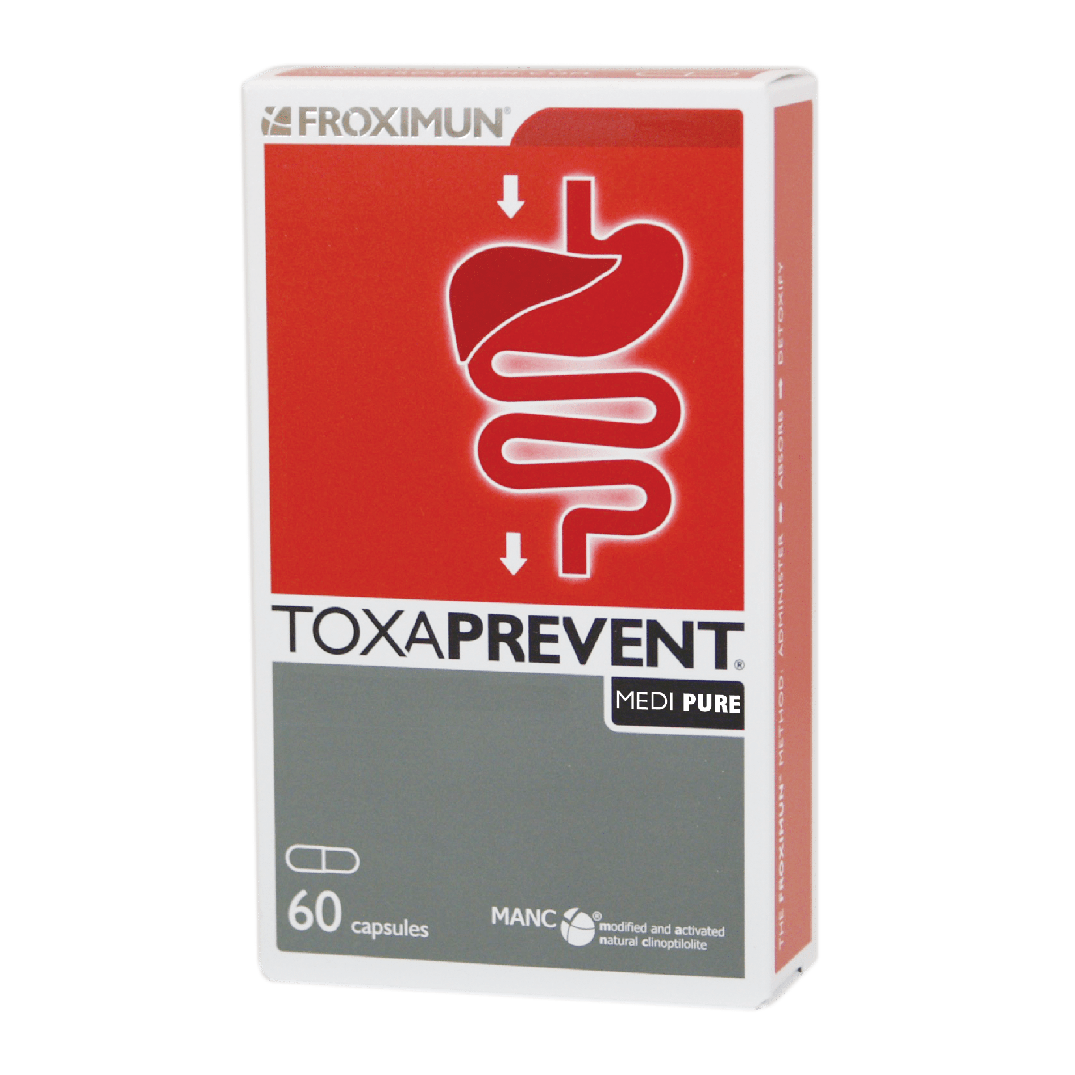 Bio Practica Toxaprevent Medi Pure - Natural Detox & Heavy Metal Binder for Gut Health | Supports Liver Function & Immune System | Ideal for Daily Wellness Routine & Detox Programs