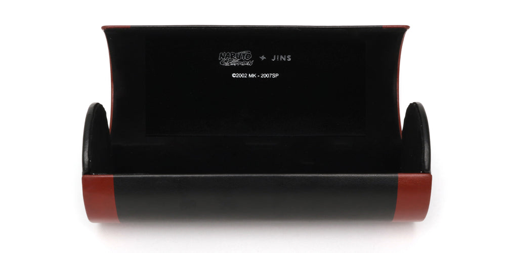 JINS x NARUTO SASUKE Model Gray Glasses - Anime Inspired Eyewear for Naruto Fans - Perfect for Cosplay, Collecting, and Everyday Wear