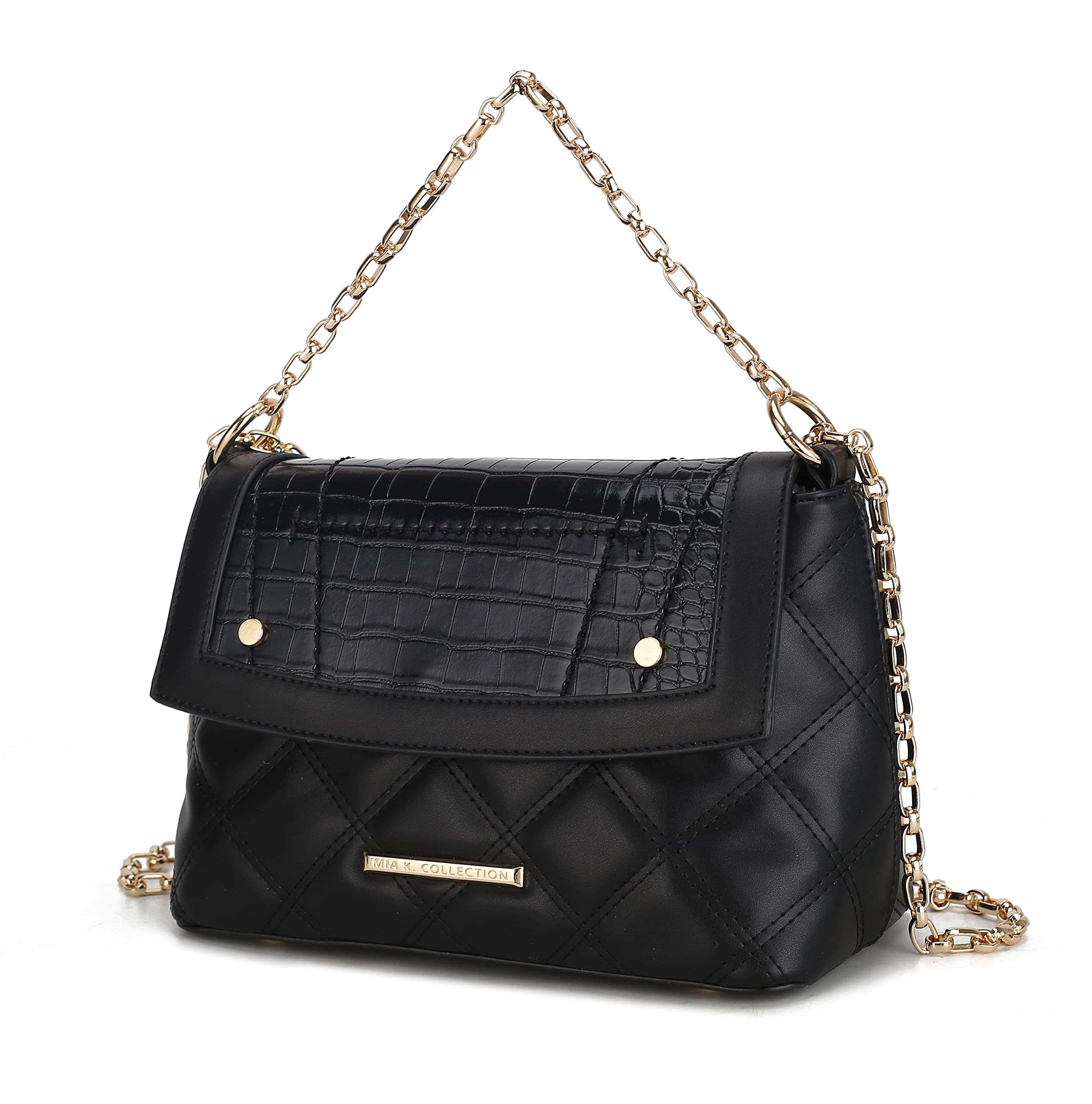 MKF Collection Women's Shoulder Bag - Stylish Crossbody & Top Handle Handbag Purse for Everyday Use, Work, Travel & Shopping